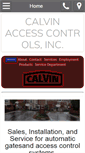 Mobile Screenshot of calvingates.com